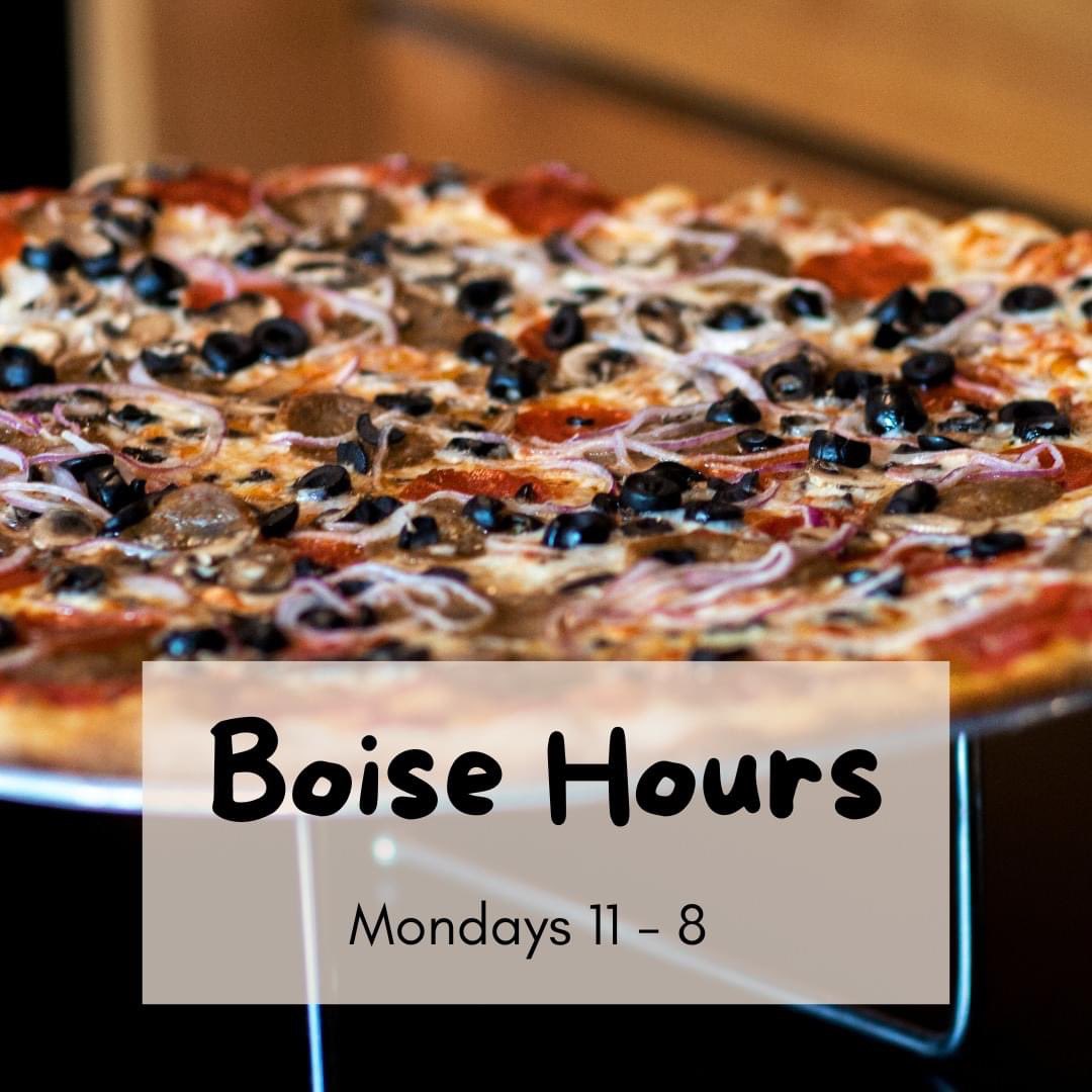 OldBoise's tweet image. Feature 🍕 Attention Boise pizza lovers! 🚨 #WiseguyPizzaPie has extended hours! More time for delicious pies and good vibes!

Monday 11-8
Tuesday 11-8
Wednesday 11-10
Thursday 11-10
Friday 11-11
Saturday 11-11
Sunday 12-8

 #ExtendedHours #PizzaPartyEveryday #BoiseEats #oldboise
