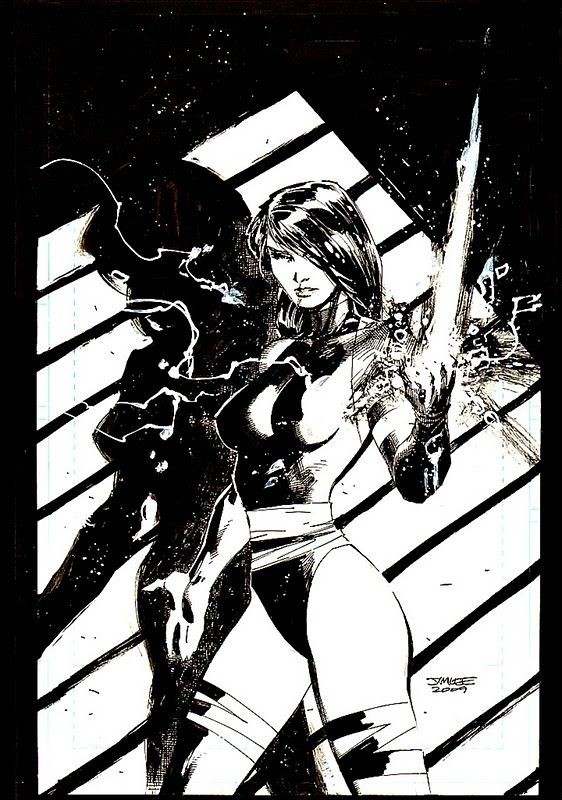 RPHutch1975's tweet photo. Good night Shxitter 
Psylocke by Jim Lee #xmen https://t.co/xujHjxufHK