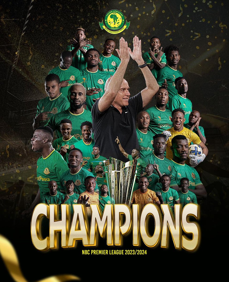 Congratulations to Yanga SC for Winning the Tanzania Premier League. #TimuyaWananchi #RadullKE