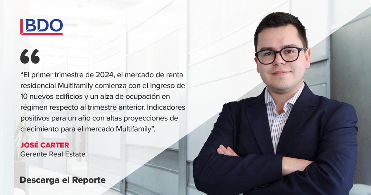 BDO_Chile's tweet photo. El Gerente de Real Estate, José  Carter, señala “la comuna de Santiago se mantiene primera en cantidad de unidades destinado a la renta residencial con 12.036 departamentos".

https://t.co/QZAOXY66IY https://t.co/1mlLUrAxRK