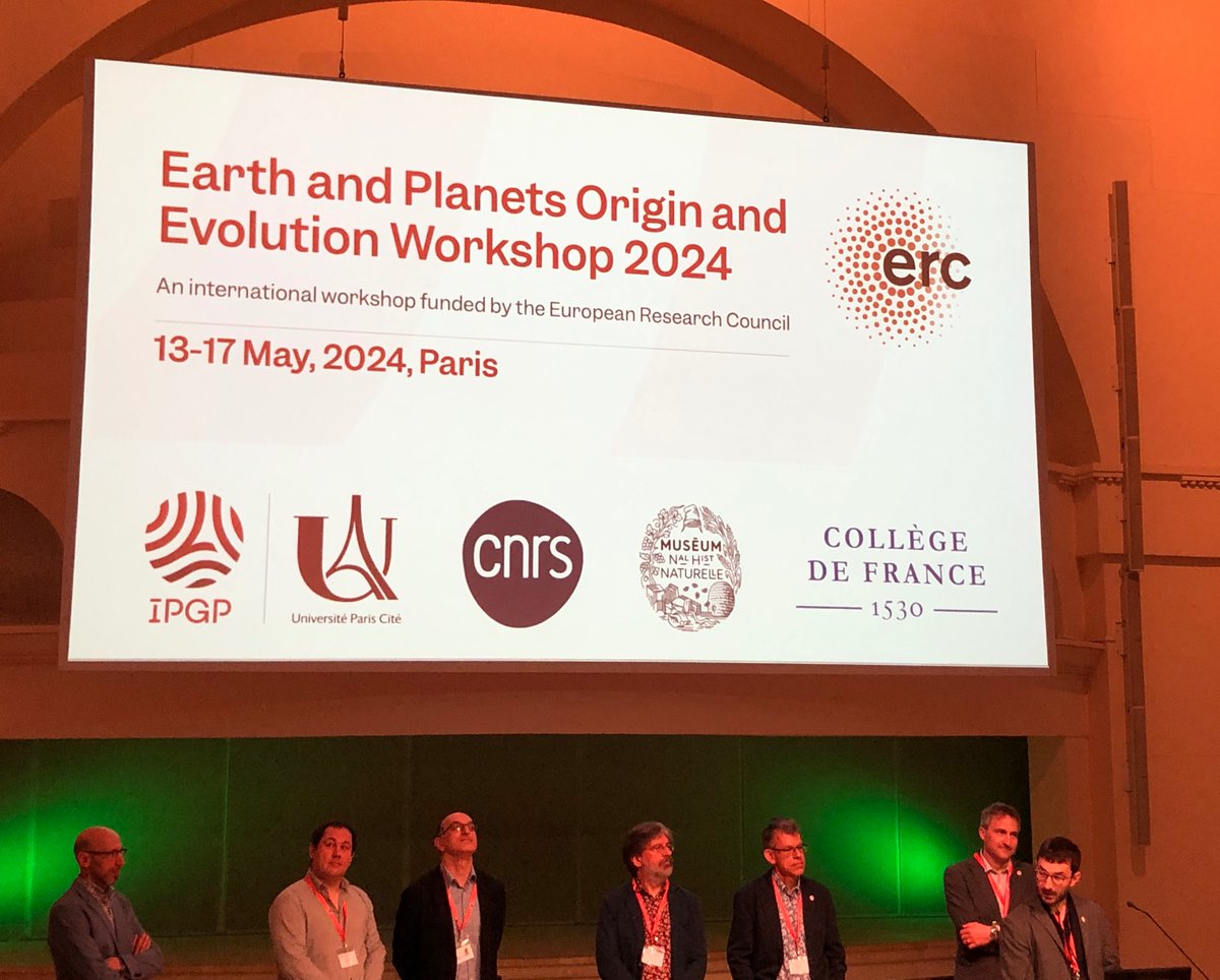 ShogoCitrus's tweet photo. The 1st day of Earth and Planets Origin and Evolution Workshop 2024 in Paris. Always nice to learn new findings and see good friends. https://t.co/pbDSTAidIk