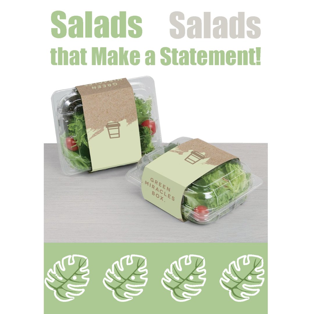ccf_custom_cup's tweet image. Give your salads the packaging they deserve! 📷📷 Introducing our custom-print salad bowl sleeves, the perfect blend of style and functionality for your business. Keep your salads fresh and your brand shining with every order!
#customprint #disposablepackaging #customsaladsleeves