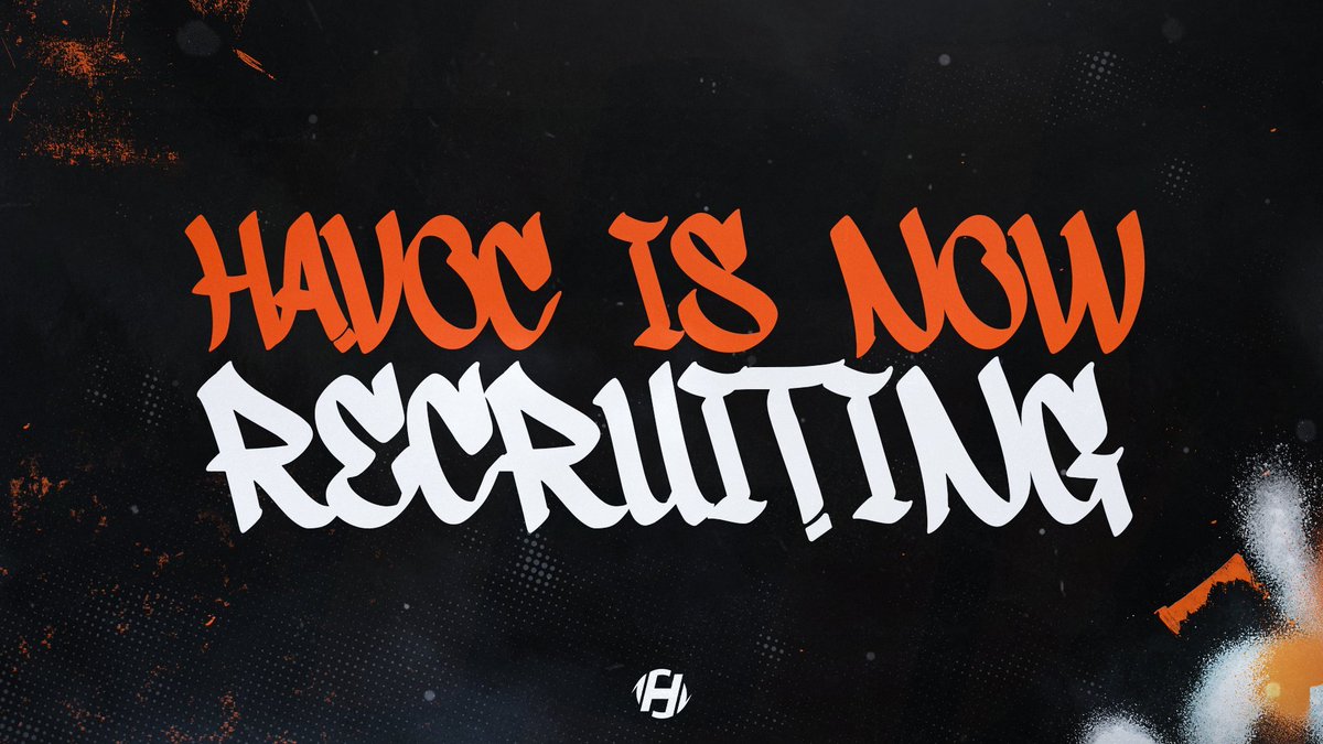 Looking for the following for @HVCUnit:

- Content Creators/Streamers
- Lead Trickshotter/Sniper
- COD Trickshotters/Snipers
- Creative Director
- Head of Production
- Graphic Designers

Reply if you're any of the following! 👇