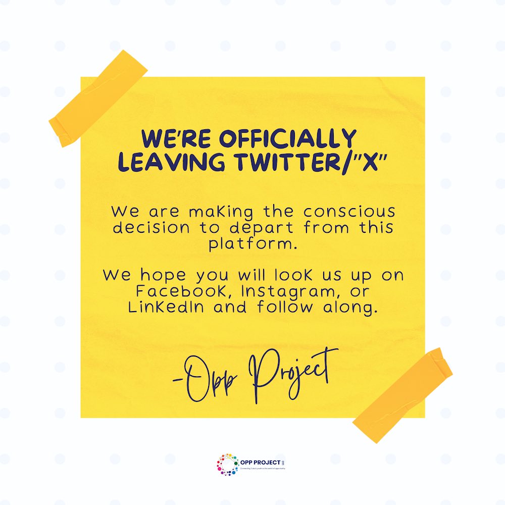 Opp Project LLC tweet media