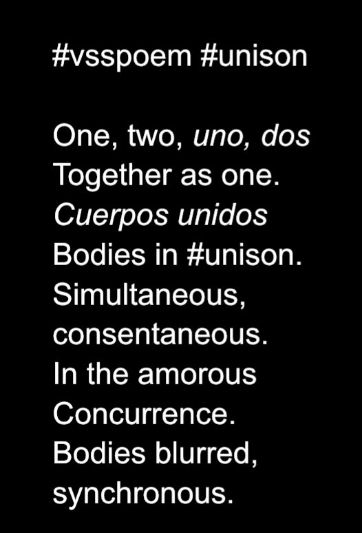 #vsspoem #unision #poetry