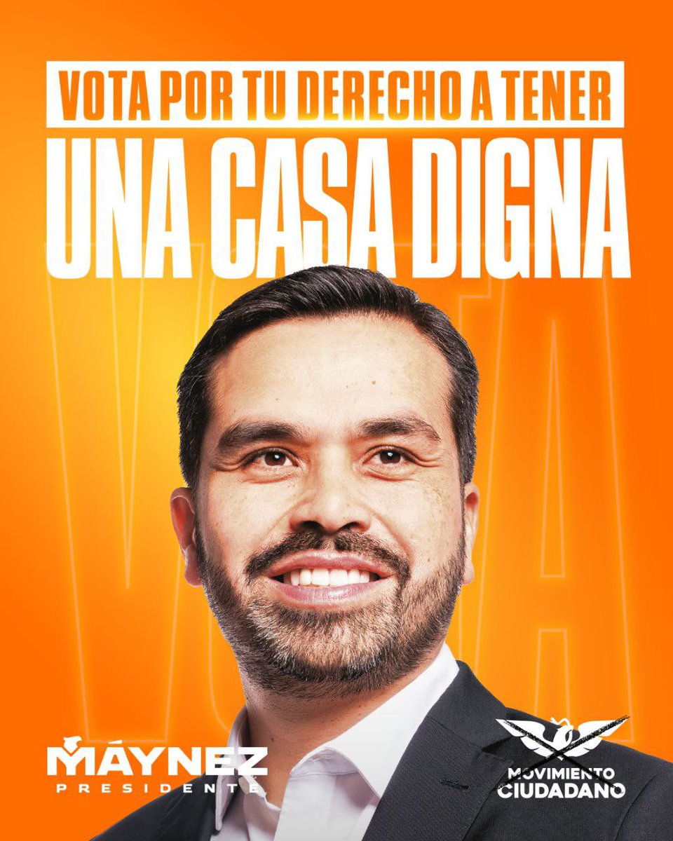 JuanAngelJC's tweet photo. @AlvarezMaynez tiene la única campaña presidencial en la que no hay dinero de contratistas ni constructores.

Por eso podremos hacer de la vivienda un derecho, con un enfoque social, generando reservas territoriales y frenando la especulación inmobiliaria. 🏡 https://t.co/WXFtp8X1re