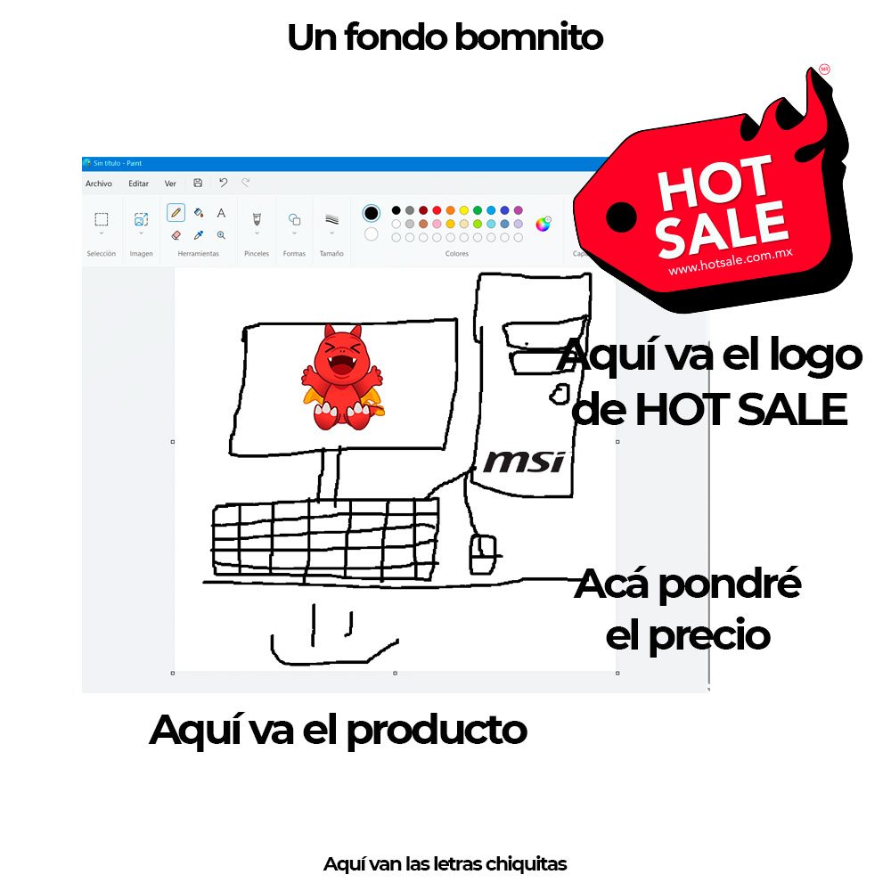 DDTECHMX's tweet photo. Cupón de 500 pesotes a una persona que le dé RT a este post y le diga a @MSI_Latino el significado de "msi"
Este ganador y todos los premios ya mismo: https://t.co/cwenELYFhf https://t.co/oI8ssaMJ7N