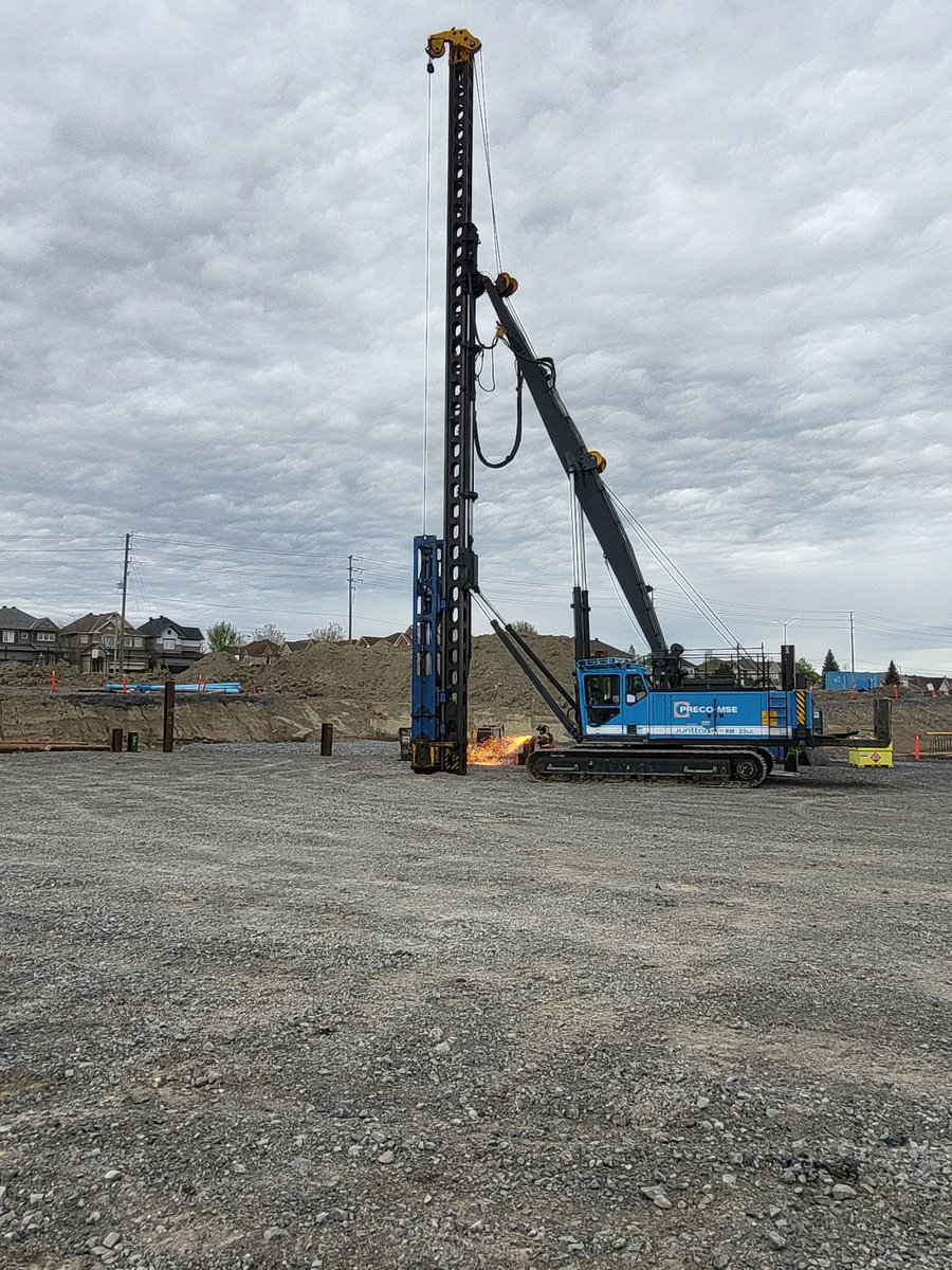 actsafetycan's tweet photo. Some excellent work at the new South Ottawa Police Station! Safety is a top priority!

#safety #construction #drilling https://t.co/pMkqg0oogT
