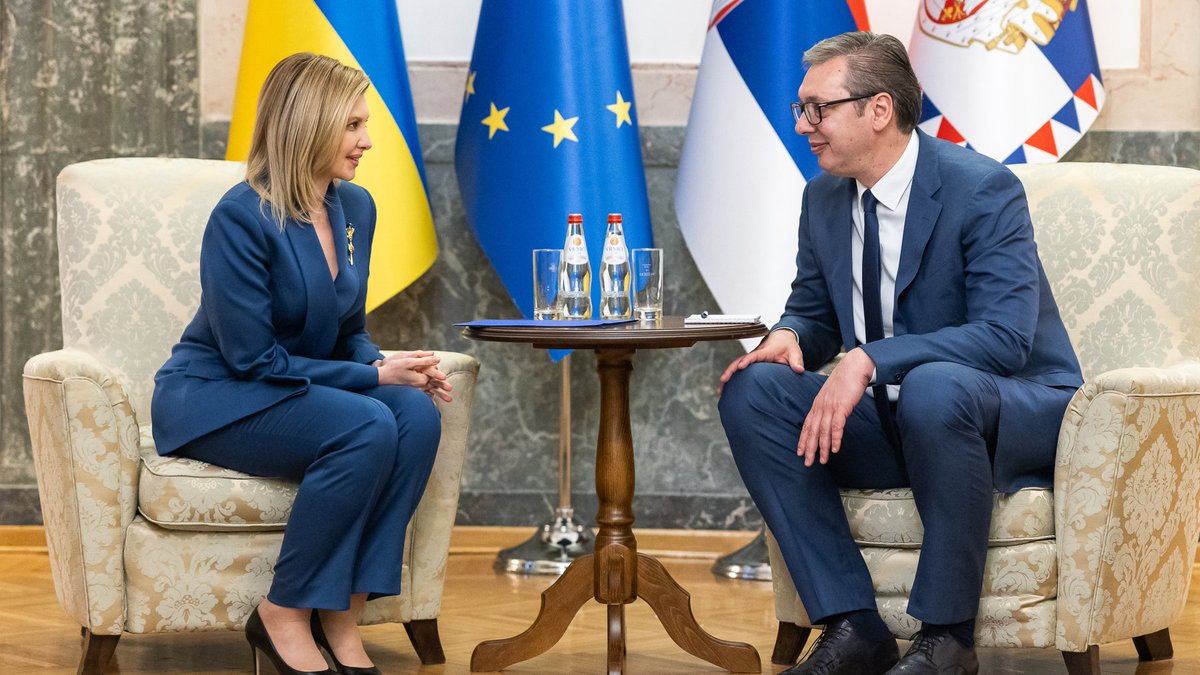 Olena Zelenska / Олена Зеленська tweet media