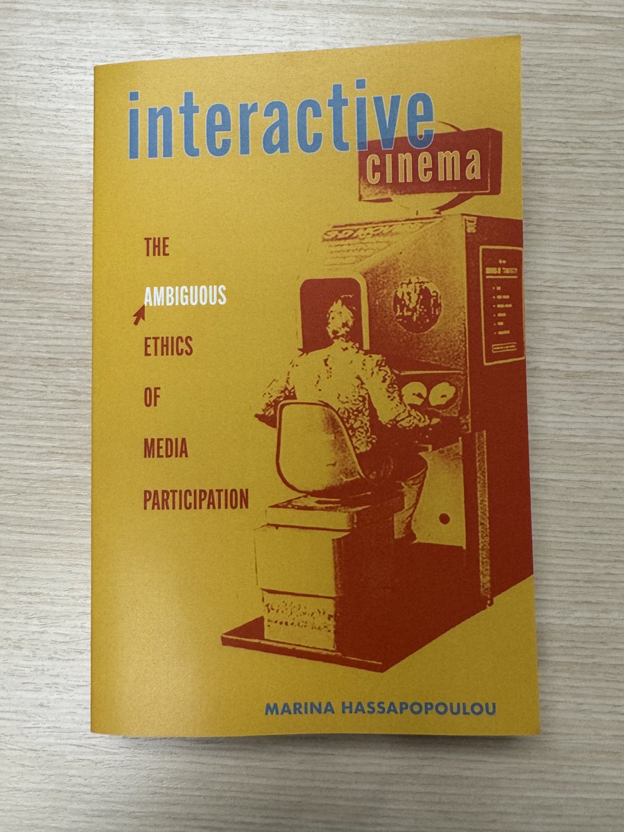 The newest book in our Electronic Mediations series is here! Marina Hassapopoulo's Interactive Cinema explores cinematic practices that work to transform what is often seen as a receptive activity into a participatory, multimedia experience.