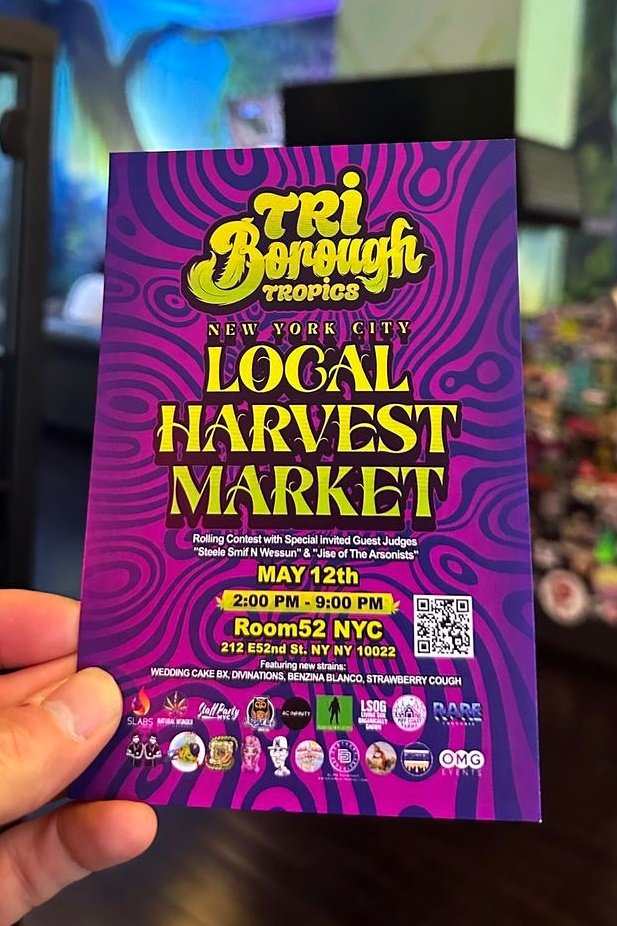 MutationsArtWrk's tweet photo. Flyer designs for "Tri Borough Tropics" event Harvest Market .
by @MutationsArtWrk

https://t.co/bUB1cFMI42
#MutationsArtWork #Design #Cannabis #NYC #NewYork #marijuana #Art https://t.co/rNtoWen0my
