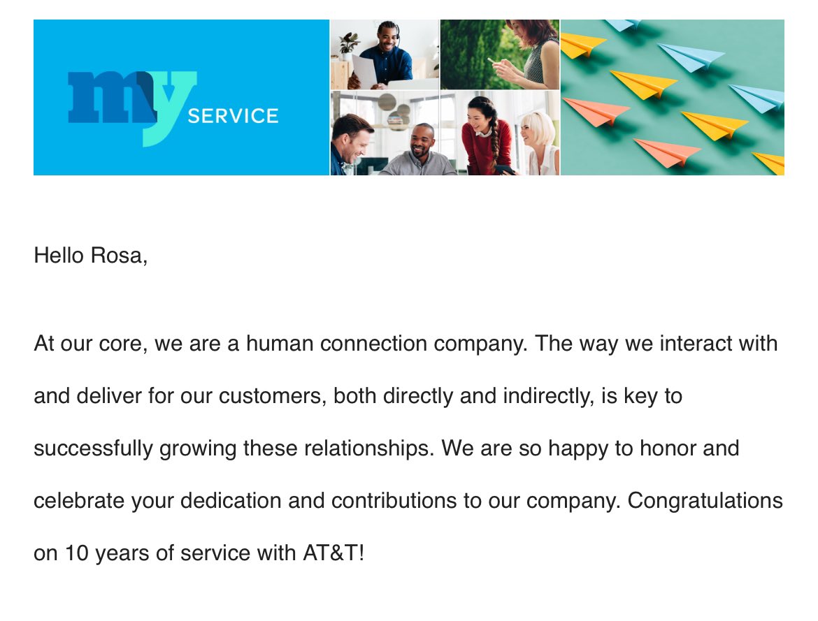 Wow does time fly when you’re having fun!! Can’t believe yesterday was my 10 year anniversary with <a href="/ATT/">AT&T</a> I’ve loved my journey so far can’t wait to see where the next 10 years take me <a href="/One_FLA/">OneFLA</a> <a href="/NiswanderAaron/">@NiswanderAaron</a> #LifeAtAtt