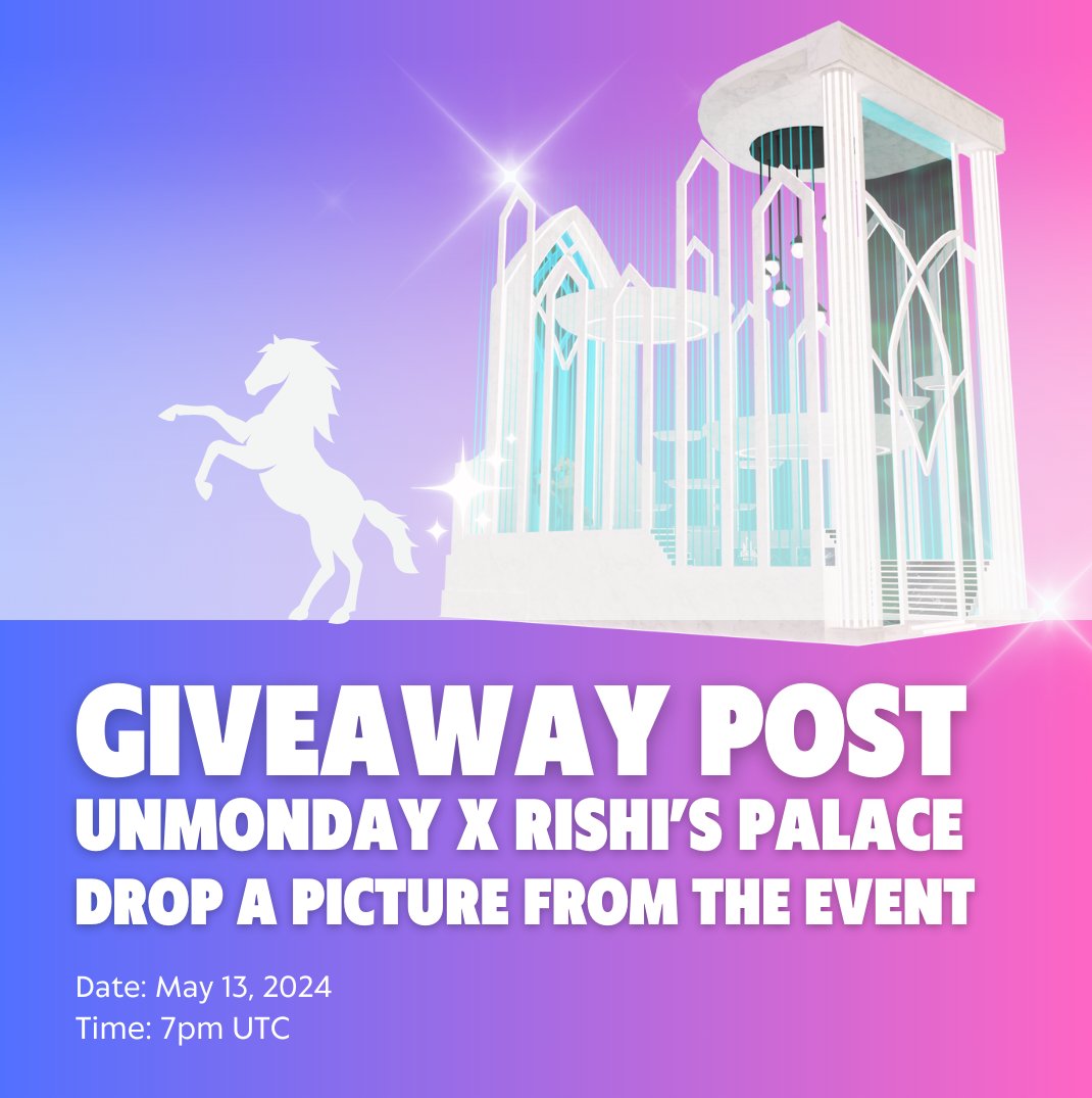 Get those pictures in for the sims/etherbob giveaway. 

Post a pic from event at #UnMonday 22, -75 for a chance at 4 different legendary wearables and many other prizes