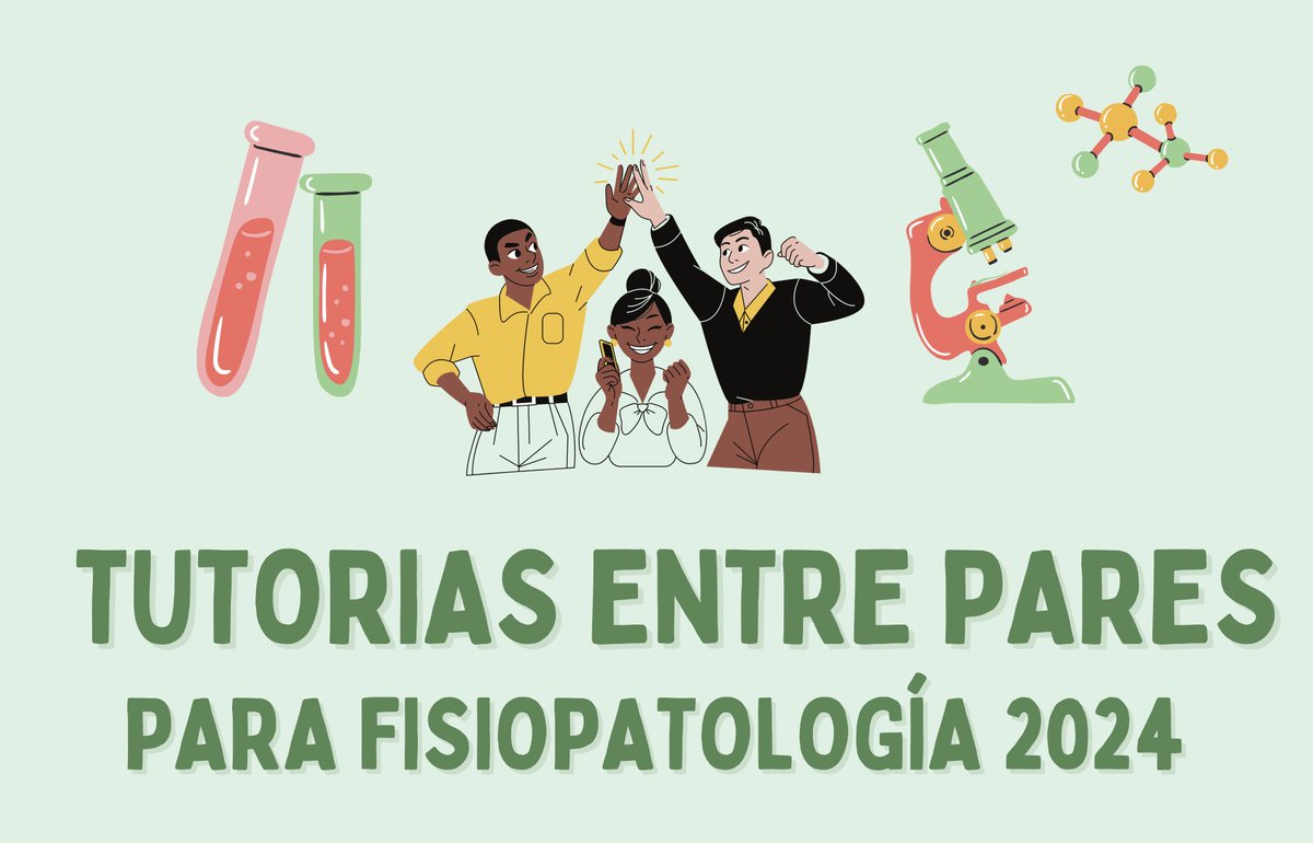Fsphc1's tweet photo. Abrimos hilo de las tutorias entre pares para 2024 https://t.co/fa09c61sKc