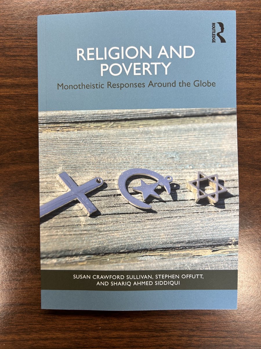 New book released! My contributions address world Christianity &amp; poverty and transnational religion &amp; poverty. It was a pleasure to be part of this team of authors.