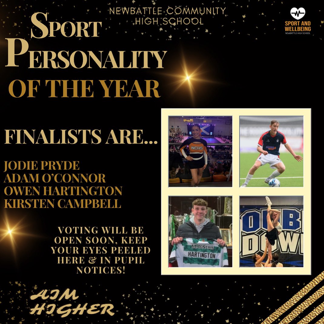 NewbattlePE's tweet photo. 🚨INTRODUCING SPORTS PERSONALITY 23/24 FINALISTS…

✨Jodie Pryde
✨Adam O’Connor
✨Owen Hartington
✨Kirsten Campbell

👏🏻Congratulations to our final 4!

🔜Wait  until later in the week to find out exactly why they’ve been nominated &amp; get your chance to vote for your winner! https://t.co/NA3qI664Wo