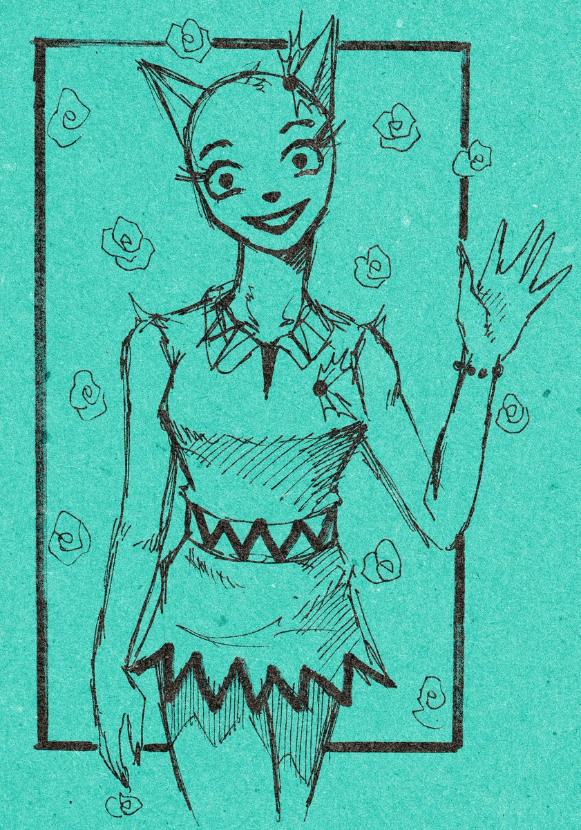 Today is Holly's Birthday- 13/5/2001

A doodle of how she might've looked if she ever got to grow up.