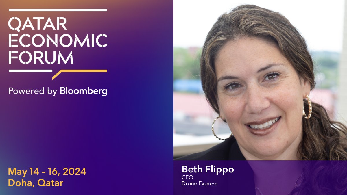 beth_flippo's tweet photo. I speak at @QatarEconForum in two days!  I cannot wait to share how #dronedelivery and our #technology will change the way we live and shop, creating a better future for generations to come! 💚🌎📦🚀#flydroneexpress #Qatar #QatarEconForum #globalcitizen #globalcommunity https://t.co/ezhBJqYSBf