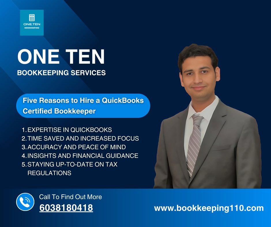 Drowning in bookkeeping? A QuickBooks certified bookkeeper can be your lifesaver. They'll expertly manage your finances, freeing up time for you to focus on growth. With accurate books and data insights, you'll make smarter decisions and achieve financial clarity. #QuickBooks