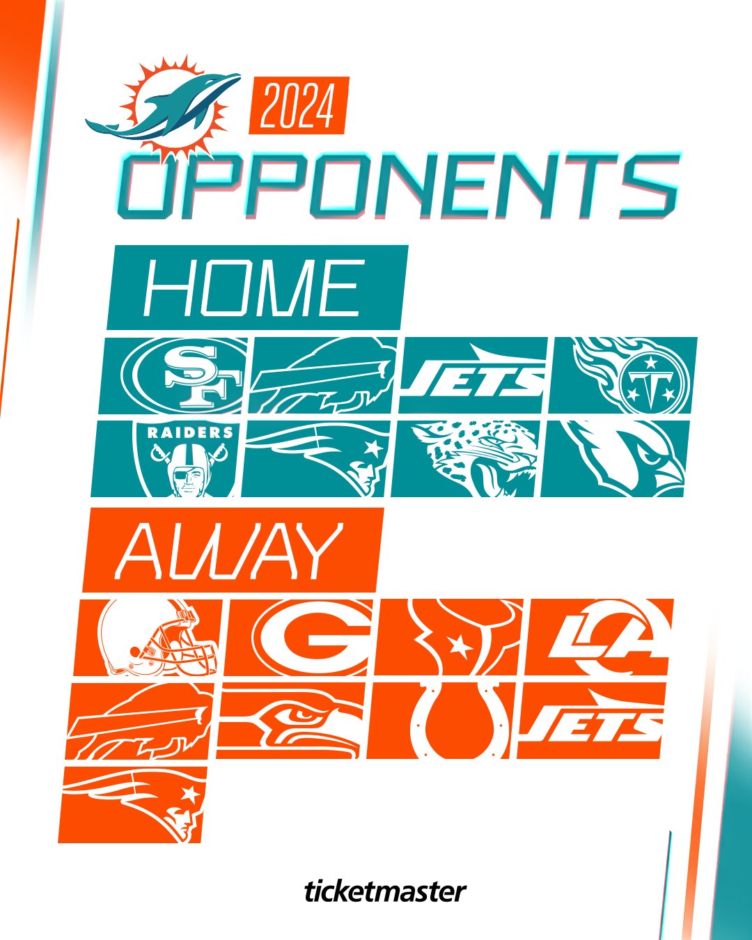 The Miami Dolphins 2024 schedule The builtin advantages🧡 Mergulhe no