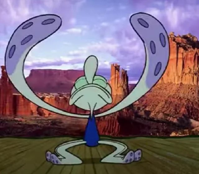 SnailUni's tweet photo. Snail University is back welcoming in our new exhibit: “Art de la Squidward” where we focus on Squidward and his fine arts. https://t.co/EFfsvHYSV1