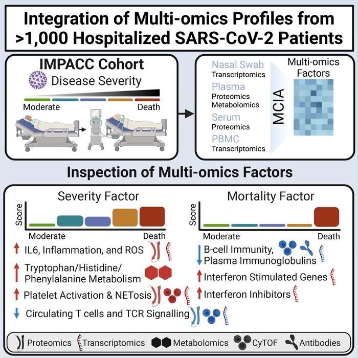 #ClinicalMedicine: 
Integrated longitudinal multiomics study identifies immune programs associated with acute #COVID_19 severity and mortality: buff.ly/3UUBKlO 

<a href="/LeyingGuan/">Leying (Lexi) Guan</a> <a href="/YaleMed/">Yale School of Medicine</a> 
#Immunology