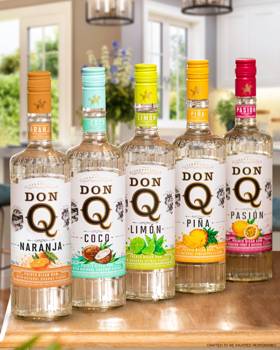Share your love for fruity indulgence with Don Q Premium Flavored Rums. Tag us in your favorite cocktail creations! 🍹🌴 Click to buy. donq.com/shop-now/