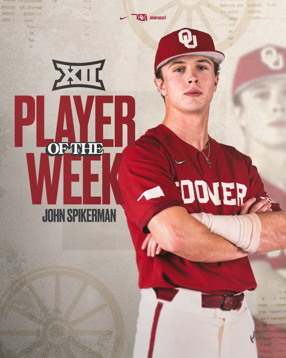 No question 😤 John Spikerman » @Big12Conference Player of the Week 🔗 ouath.at/4dBcacL // #CHAOUS