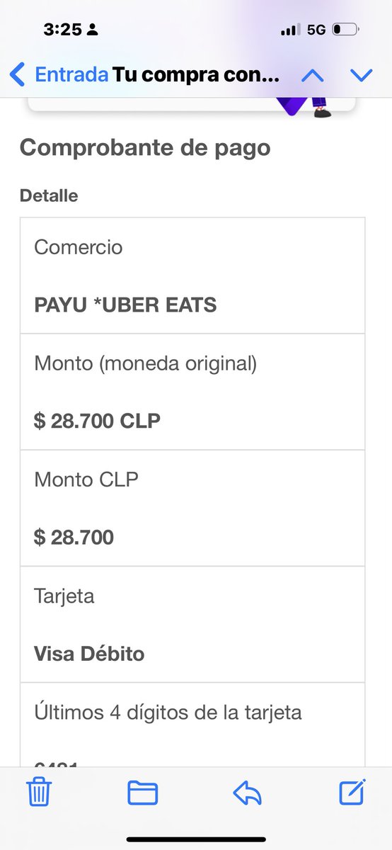 IM_CARLI's tweet photo. @Uber_Support @UberEats_Chile vengo hacer un reclamo ayer mi hija a través de su cuenta solicitó un pedido de sushi por el día de la madre
$28.700 el pedido jamás llegó pero si salió del local. Ella reclamó por app, coreo y Twitter y @UberEats_Chile se niega a devolver el monto https://t.co/KVPjEvSXId