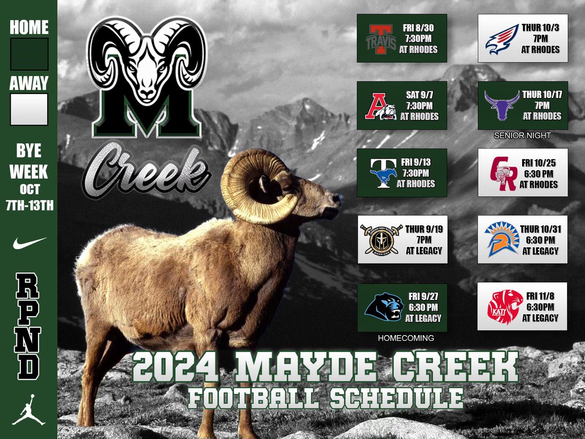 MAYDE CREEK RAMS tweet media