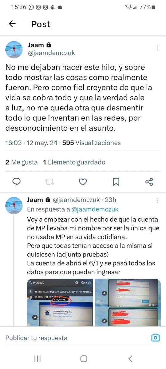 dudujonas's tweet photo. @Camii_sraJonas @JenniQueirolo @EowynIthladin Buenas. Yamila salió a compartir todos sus comprobantes y Blabla pero las cuentas de lo que se encuentra en este hilo todavía no están claras 🙄 si todas podían acceder al mp todas son responsables. https://t.co/eYRplkuDjf