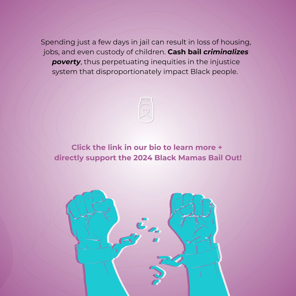 On July 1, Senate Bill 63 begins — effectively outlawing community and charity bail funds in the state of Georgia.

That means we have until July 1 to raise money for <a href="/ForTheFAAM/">Free Atlanta Abolition Movement (Bail Fund)</a> &amp; <a href="/BarredBusiness/">Barred Business</a>, as they provide direct support. 

More info: givebutter.com/FAAM