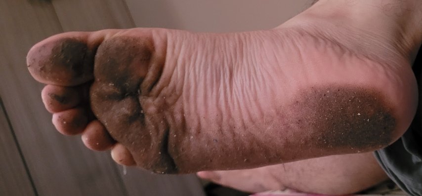 DirtyBlackFeet's tweet photo. Good afternoon 🥰

#barefoot #barefootboy #dirtyfeet #dirtysoles #descalzo #scalzo #barefooter #fetish #footfetısh #feetfetiche #feetworshi̇p https://t.co/ZpHrwLiP7G