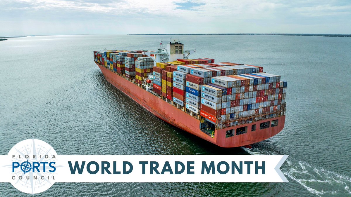 Florida’s largest and most diversified seaport, @PortTampaBay is a leading bulk port, accommodating a broad mix of bulk, break-bulk, roll-on/roll-off and container cargo. They support the largest cargo tonnage volume in Florida. #SeasTheOpportunities #WorldTradeMonth2024