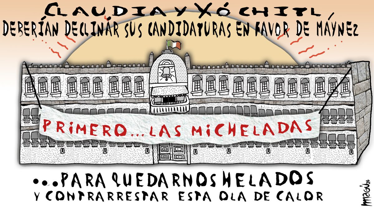 #MonerosLaJornada Golpes de timón, cartón de @MaguMonero bit.ly/3QIjZDA