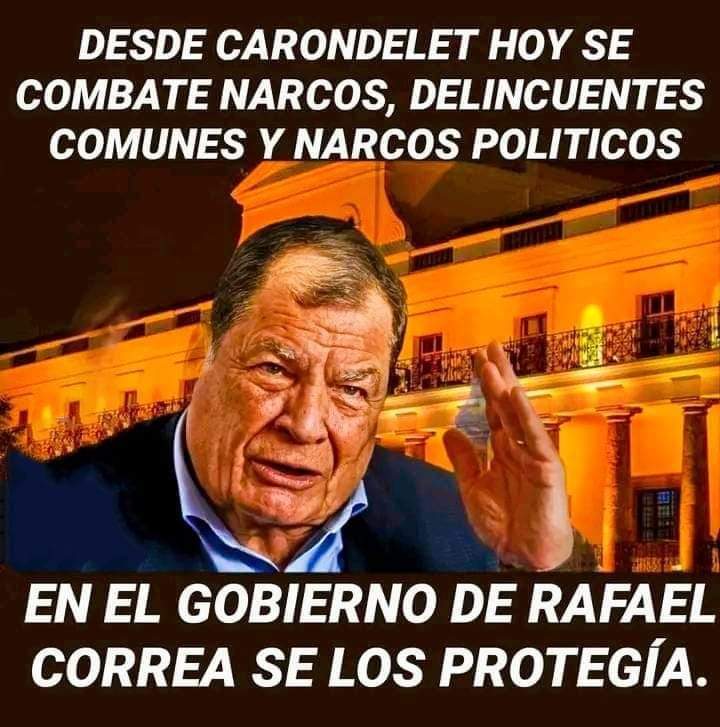 GineinsN's tweet photo. @RealiDesafinada @DanielNoboaOk Gracias al Prófugo Repugnante Amanerado #Rafica que pacto con las Mafias dirás... 👇👇👇 https://t.co/OdjrS1GCWd