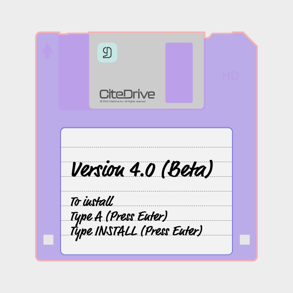 CiteDrive tweet media