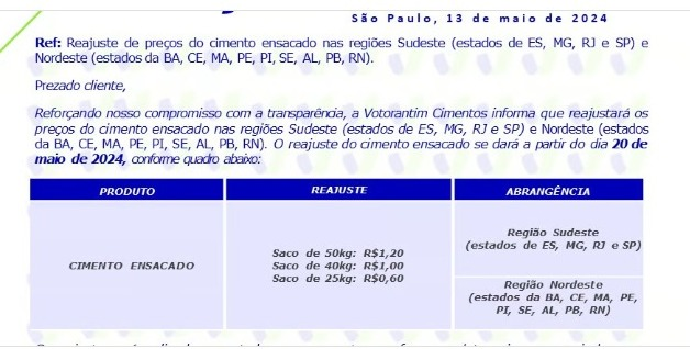 SamuelNarioJr's tweet photo. Vai precisar de cimento nos próximos dias? Então cuide! https://t.co/PICa0TQWMV