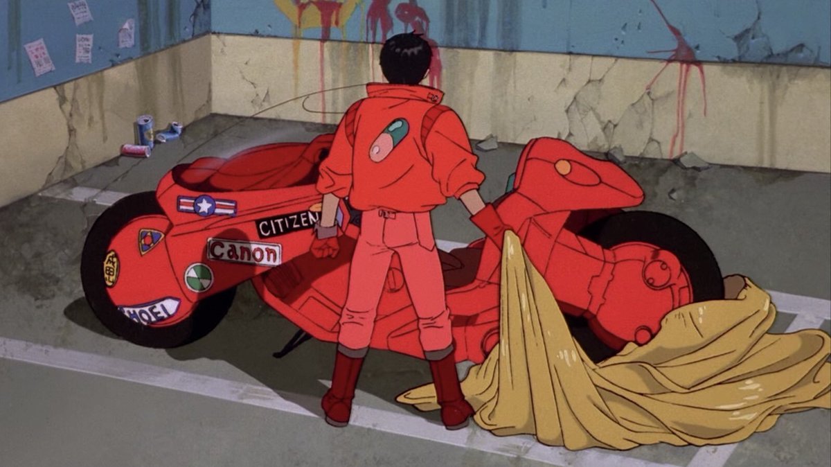 TheCinesthetic's tweet photo. akira (1988) dir. katsuhiro ôtomo https://t.co/0qCHsnIJQC