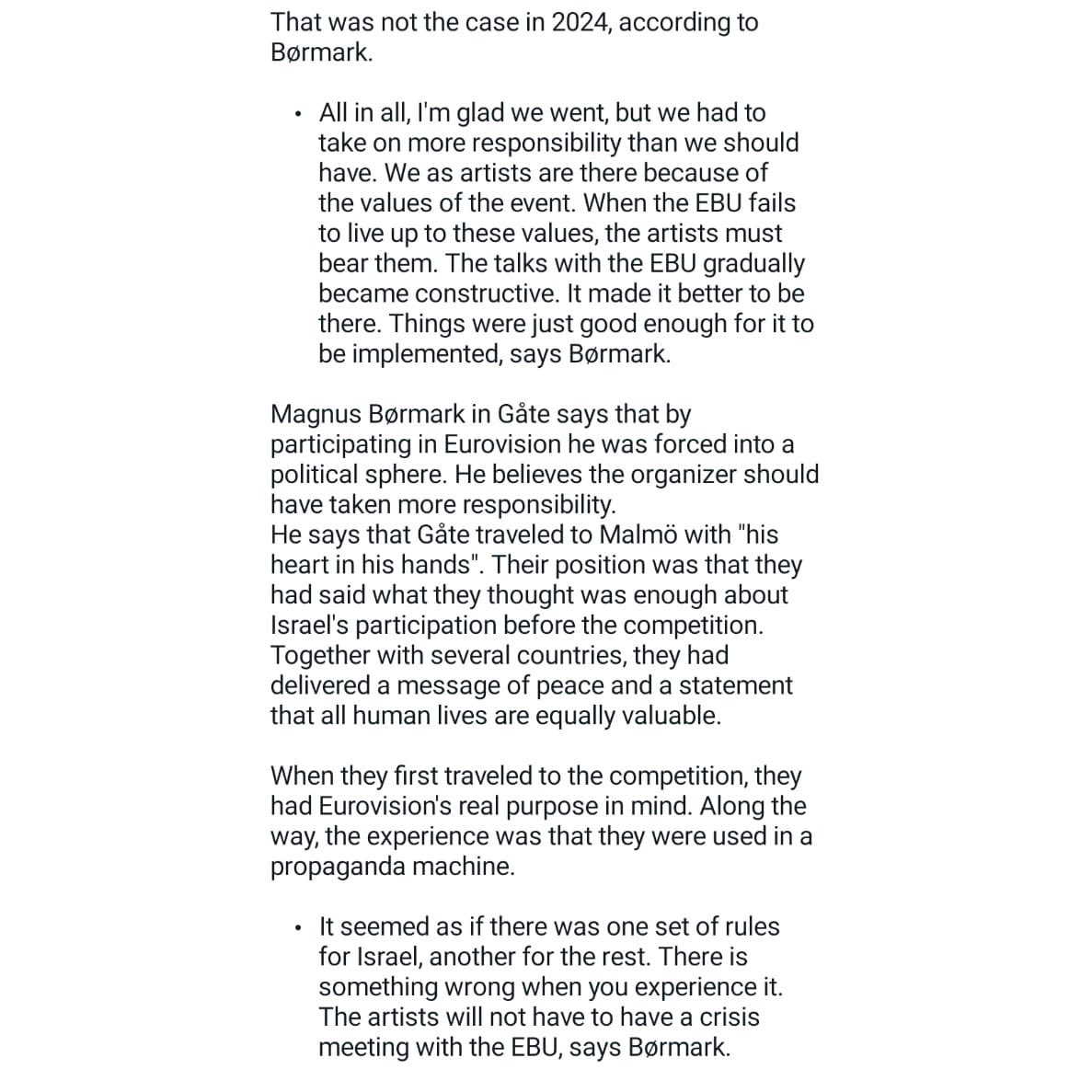 Eurovision Norway tweet media