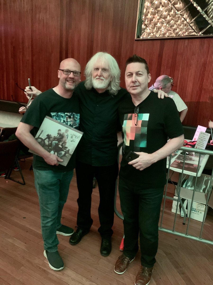 Amazing to meet #martinmcaloon tonight in Manchester supporting #tombailey’s Thompson Twins #intothegap 40th Anniversary Tour @DLonnergan #prefabsprout