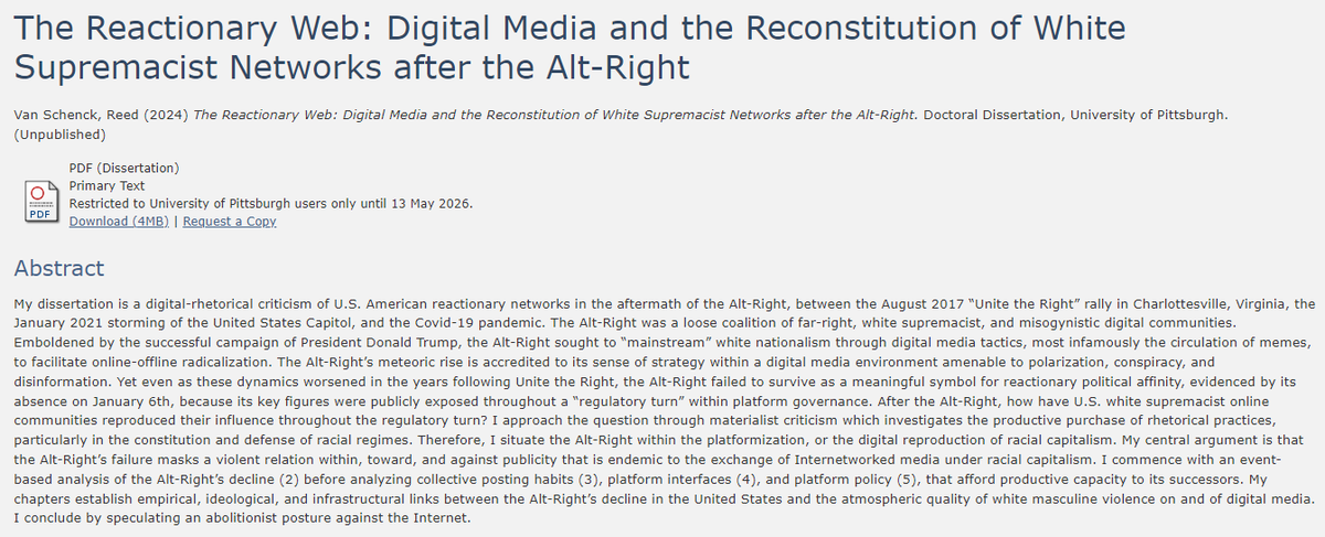 It's alive!!! (and quarantined for 2 years, much like its writer during their PhD coursework)