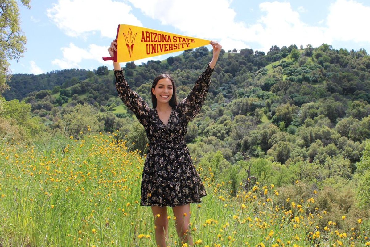We’re so happy to see Vanessa reaching higher at Arizona State University 💛❤️

Use #CollegeSigningDay in your decisions posts so that we can celebrate you and where you’re going after high school 💫