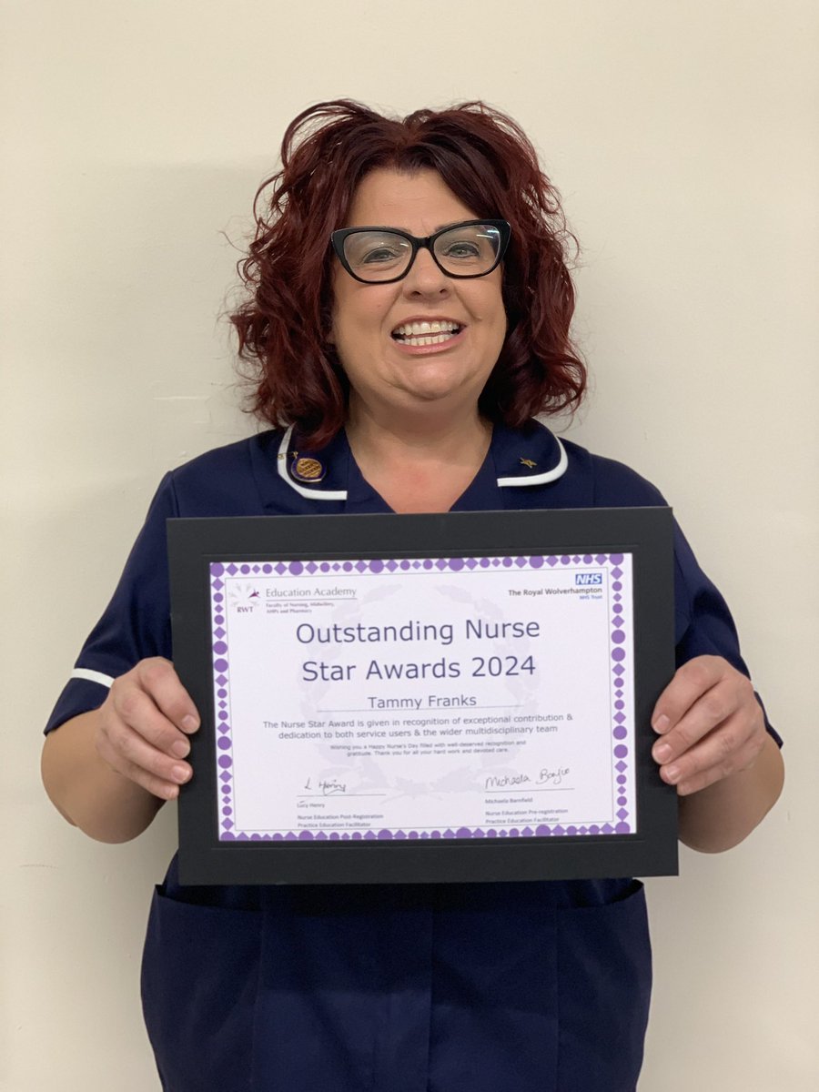 Katie Haywood (@k8haywood) on Twitter photo Celebrating our #NCOT lead nurse Tammy for recovering a Trust outstanding nurse award 👏👏👏 <a href="/RWT_NHS/">The Royal Wolverhampton NHS Trust 🏥</a> Celebrating our #NCOT lead nurse Tammy for recovering a Trust outstanding nurse award 👏👏👏 <a href="/RWT_NHS/">The Royal Wolverhampton NHS Trust 🏥</a>