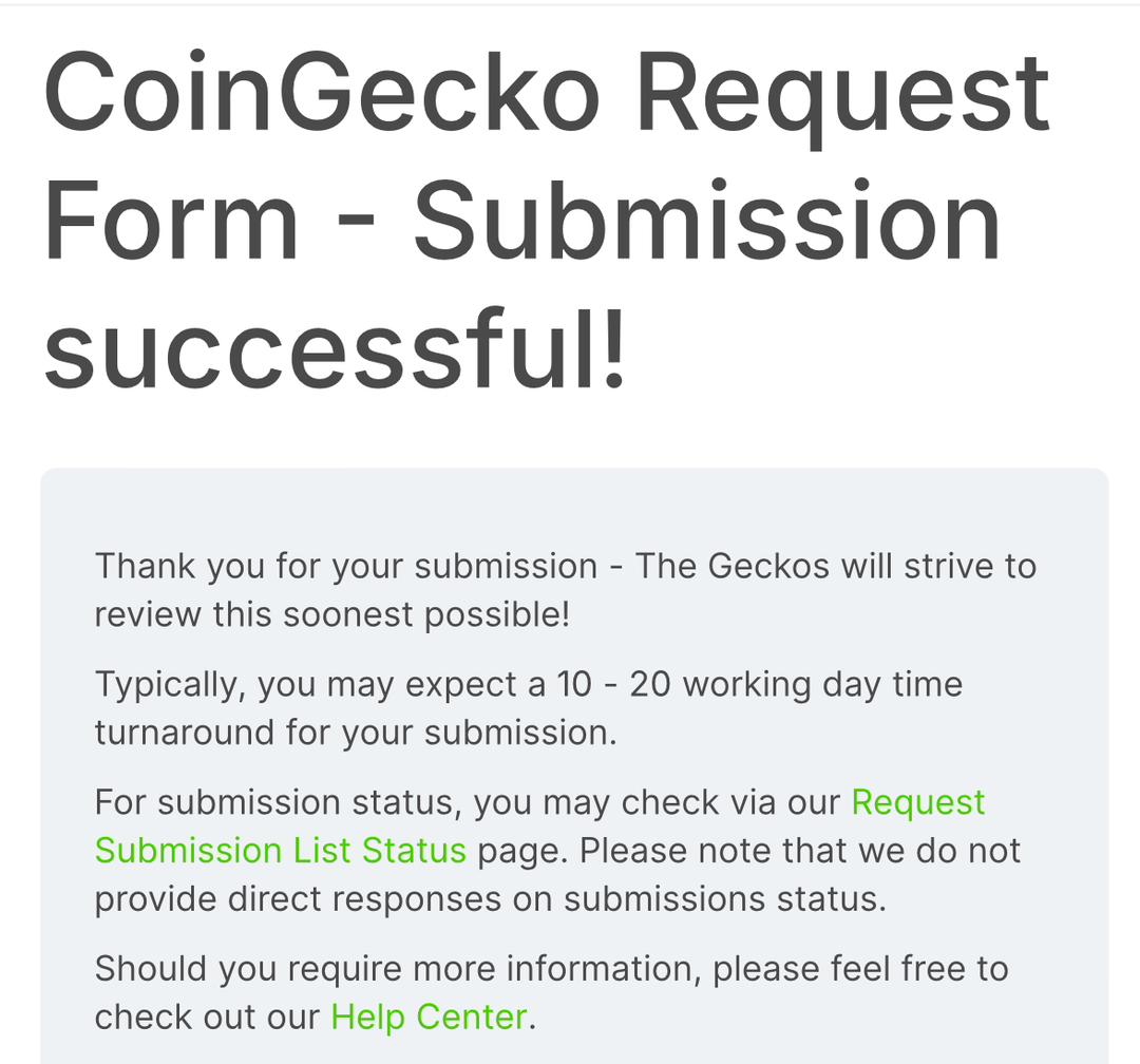 Presdonaldpump's tweet photo. We've completed the application process for listing on CoinGecko. Stay tuned for further updates on this exciting development!🚀 https://t.co/mNkqKM2Kuz
