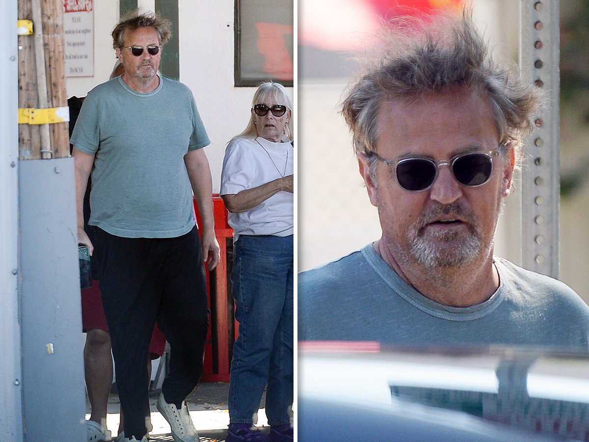 Matthew Perry's last public images