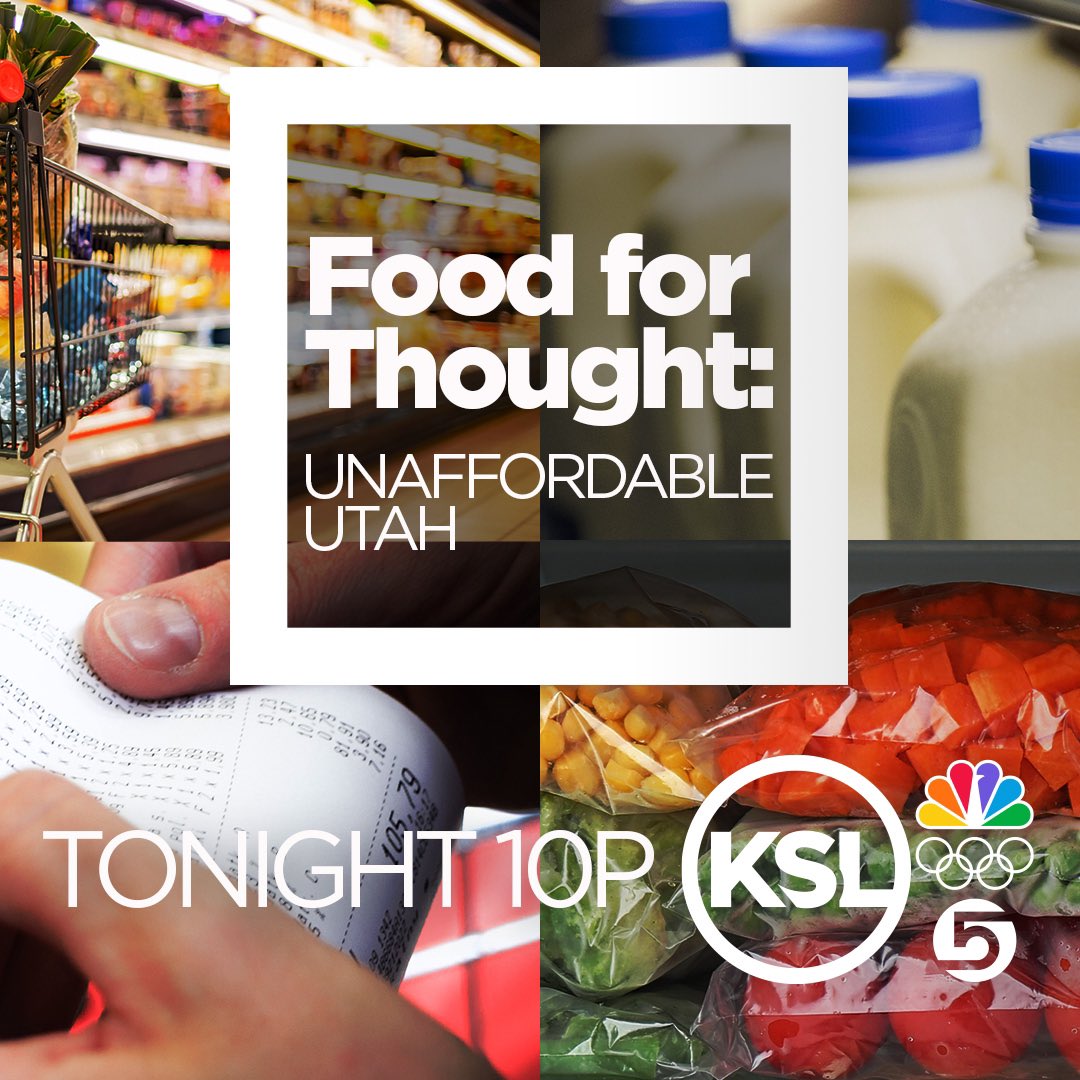 It's a sound many Utah families have come to dread, and surging costs on store shelves leave shoppers with a ballooning budget. News Specialist Daniel Woodruff reveals simple solutions to stretch your dollar—Food for Thought, an Unaffordable Utah report tonight at 10.