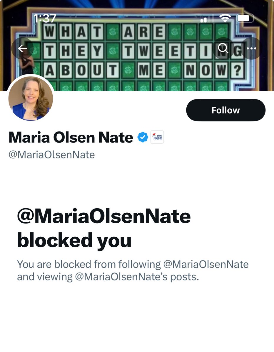 TheMariaFile's tweet image. Oh no, what happened to transparency @MariaOlsenNate? I thought you were all about the Freedumzz.