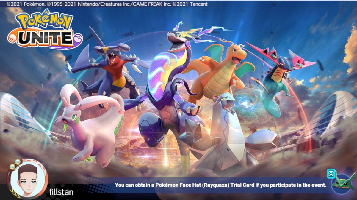 fillstan's tweet image. #PokemonUNITE #NintendoSwitch