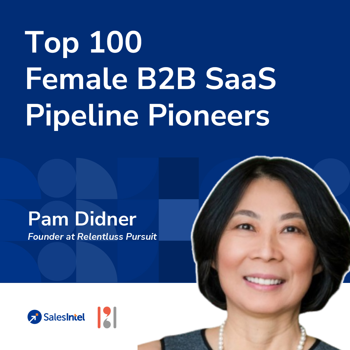 Women in B2B SaaS are nothing short of amazing! I love that @sales_ntel created the 'Top 100 Female B2B SaaS Pipeline Pioneers of 2024' list to recognize badass women. Thx so much for including me. loom.ly/YuFUf_4 #WomenInbBusiness #leadership #innovation